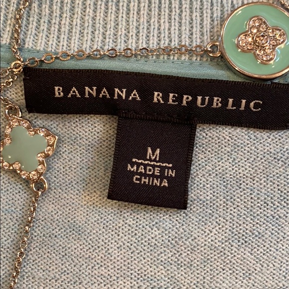 NWOT BANANA REPUBLIC BUTTON FRONT SWEATER - Picture 5 of 5